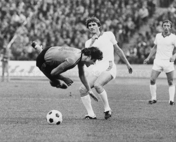 UEFA-Cup 1983/84: Dynamo Minsk - GC Zurich; Egli, Gozmanow.