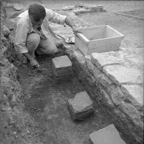 Excavations in Avenches, 1965.
