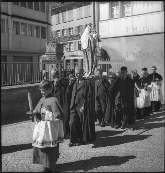 Procession in Appenzell, 1941.