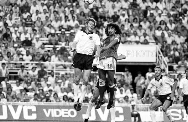 Football WC semi final 1982: France - Germany.