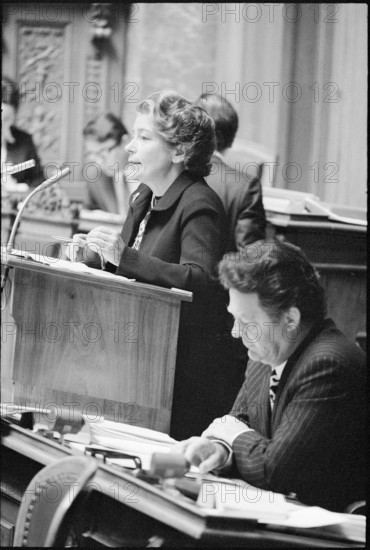 Elisabeth Blunschy, Member of the National Council 1971.