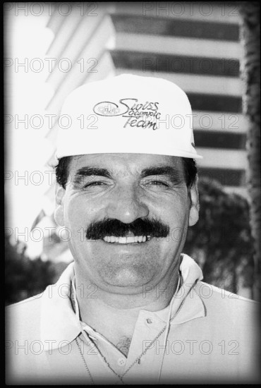 Olympic Games Barcelona 1992: Coach Jean-Pierre Egger.