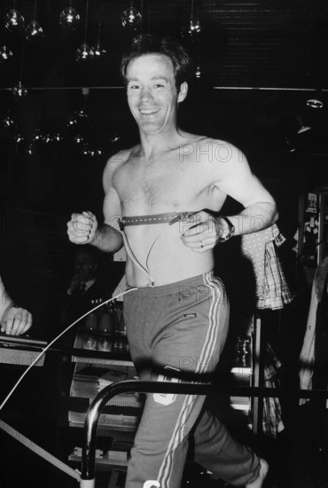 Köbi Kuhn fitness testing 1976.