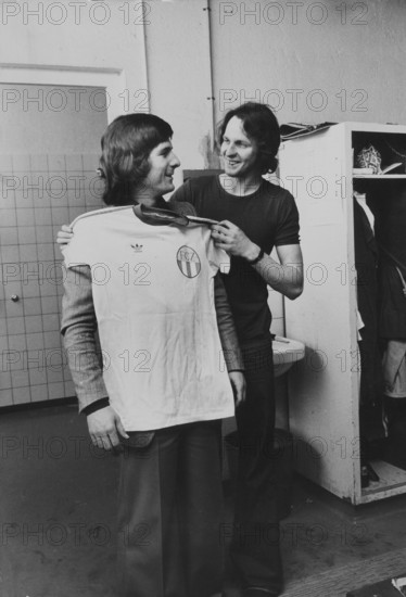 Chapuisat and Botteron, FC Zurich, 1976.