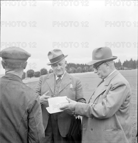 38th Marché-Concours Saignelégier, jury, 1941.