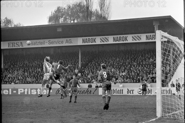 NLA 1967/68: GC Zurich - FC Basel.