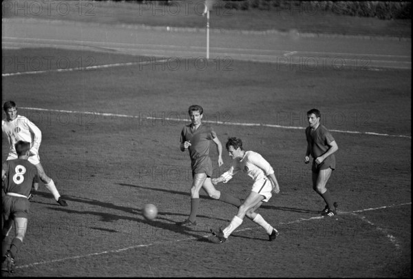 NLA 1967/68: FC Zurich - FC Basel.