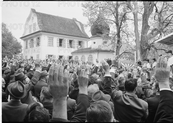 Obwalden voter's meeting, voting 1968.