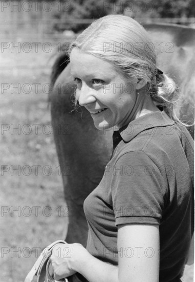 Christine Stückelberger, 1975.