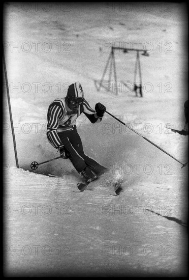 Ski-WM St. Moritz 1974: Gustavo Thöni.