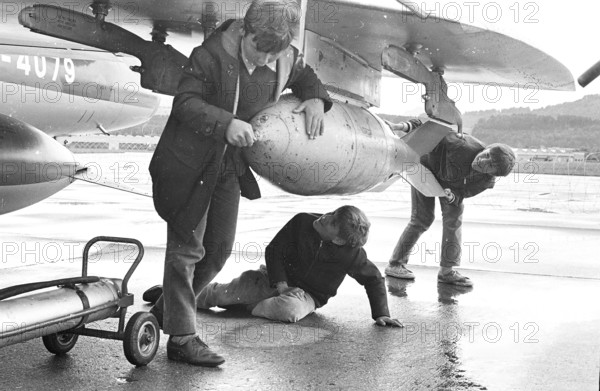 Army exhibition in Emmen, Switzerland 1969.