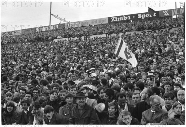 NLA 1968/69: FC Basel - FC Lausanne Sports.
