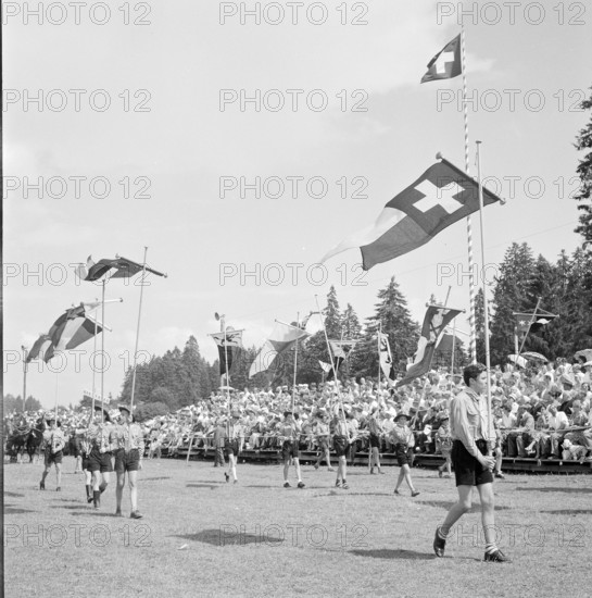 56th Marché-Concours Saignelégier, Scouts, 1959.