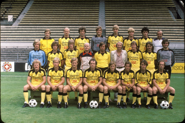 Team, picture, of, BSC, Young, Boys, season, 1979/80., (Photo, by:, RDB/Dukas/Universal, Images, Group, via, Getty, Images)