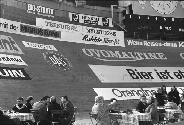 EC in Zurich 1971: The Hallenstadion.