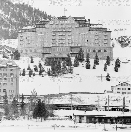 Carlton hotel, St. Moritz 1965.