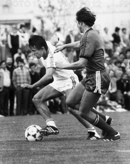 Test match: Switzerland - U-21, 1983: Barberis, Jeitziner.