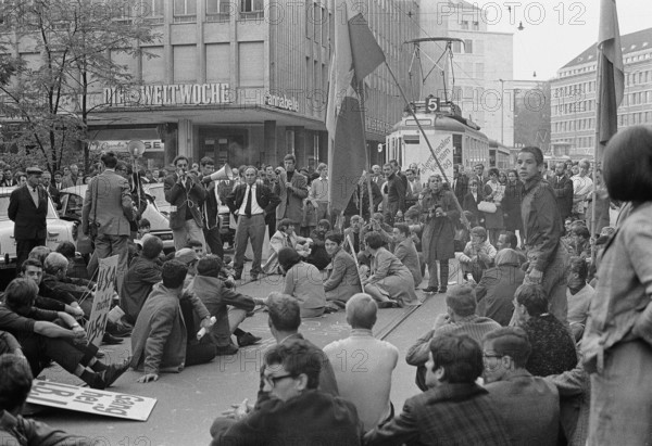 Protest against war in Vietnam.