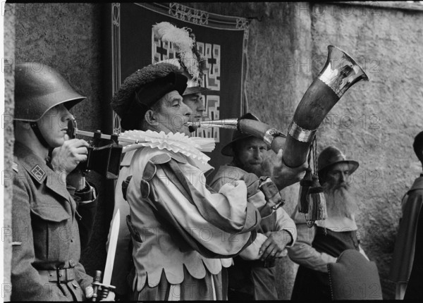 Musicien at Nidwalden voter's meeting 1965.