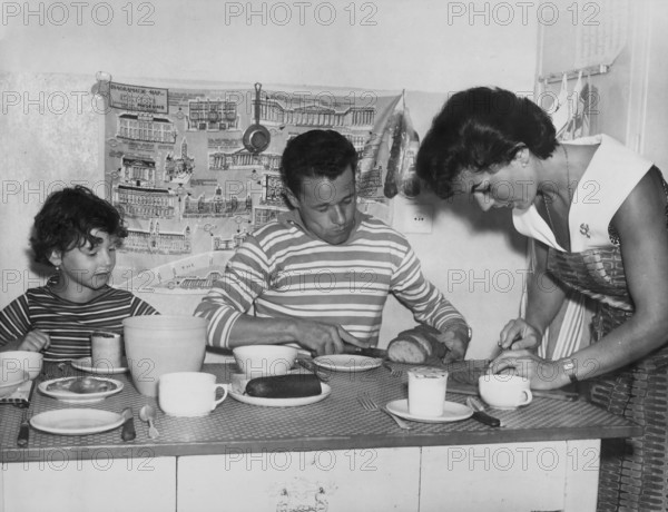 Luigi Taveri at home 1962.