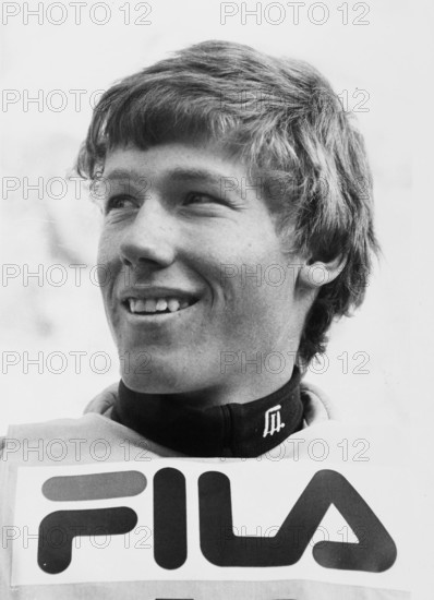 ski world cup in Val d'Isère 1980: Pirmin Zurbriggen.