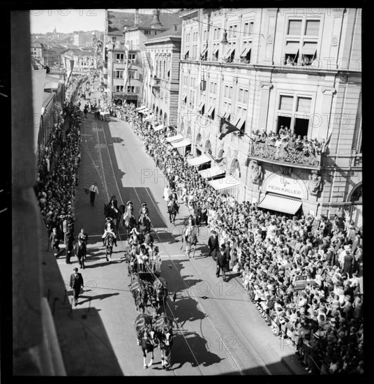 Landi 1939: Lord Mayor of London visiting Zurich.