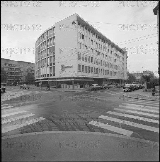 Office block Sihlfeldstrasse 10, Zurich 1959.