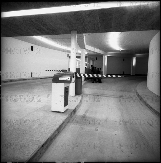 Parking Terrace, Bern Station, 1964.