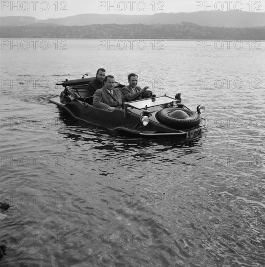 Amphibious-Vehicle of AMAG, 1951.