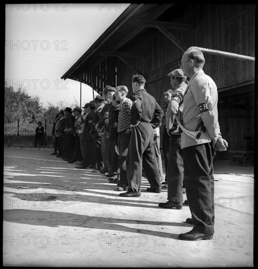 Men of the war fire brigade, 1939.