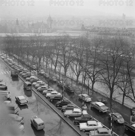 Parking Lot Sihlpost, 1958.