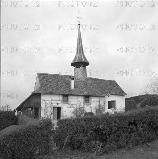 Church in Rüti near Burgdorf 1952.