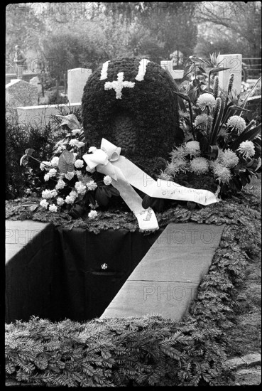 Jo Siffert's funeral, Fribourg 1971.