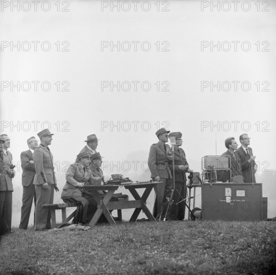 3rd championship of air force: panel of judges, Dübendorf 1959.
