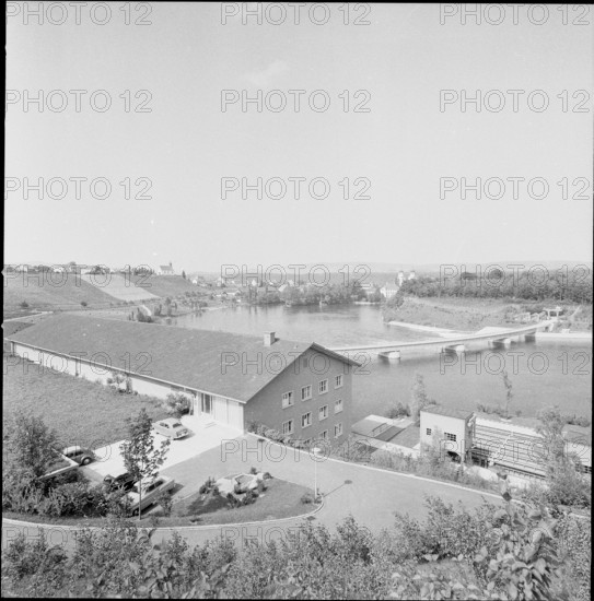 Rheinau power station 1959.