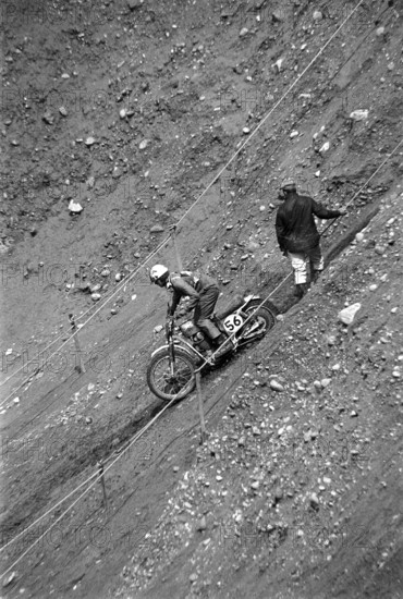 Motocross-Rennen in Regensdorf 1969.