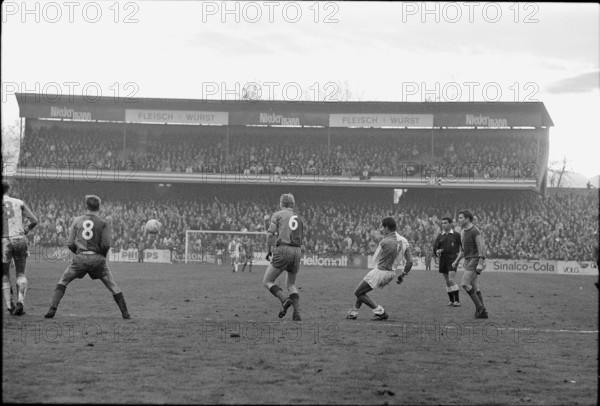 NLA 1967/68: GC Zurich - FC Basel.