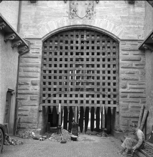Basle, Spalentor; 1950.