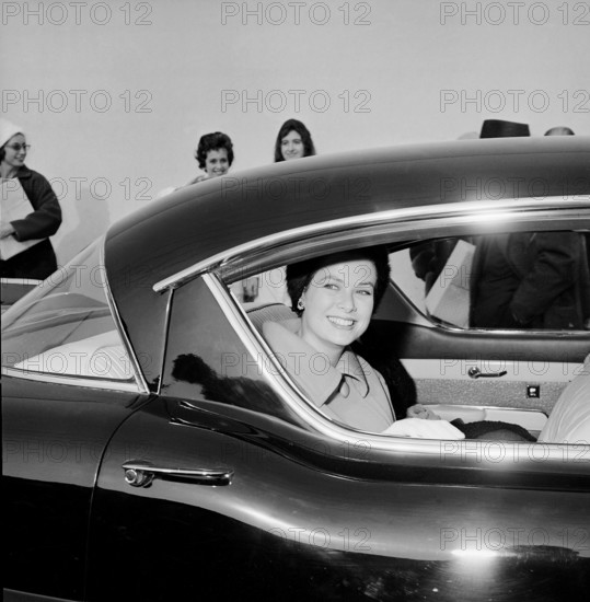 Grace of Monaco in Serrières, 1960.