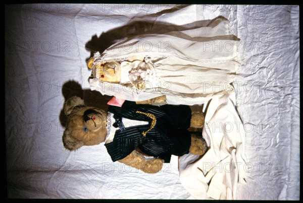 Dressed teddy bears 1995.