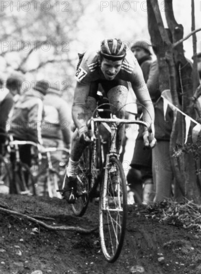 Cyclo cross WC 1983: Josef Kuriger.