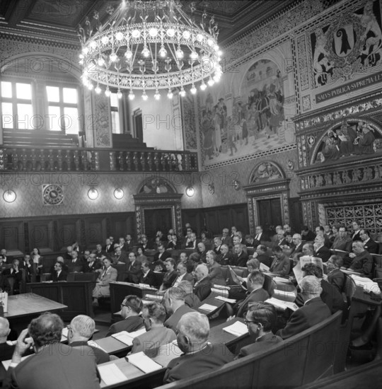Swiss Press Association: Swiss print media day, 1962.
