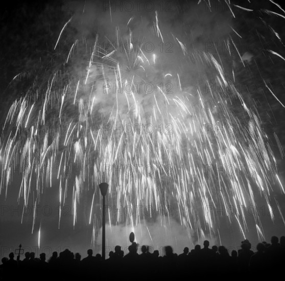 Seenachtsfest in Luzern, 1958.