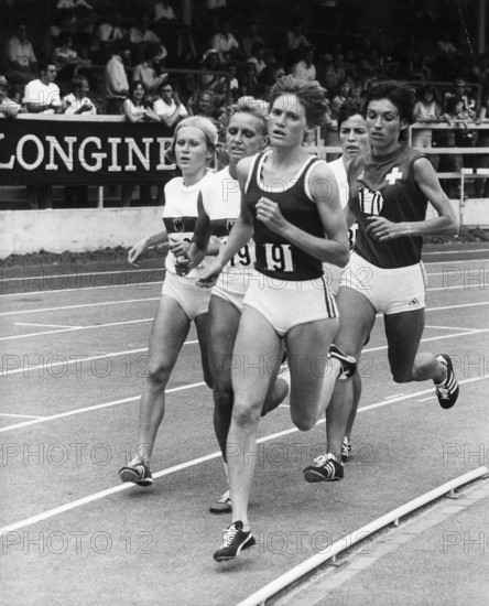 LCZ Meeting 1972: Margrit Hess (right).