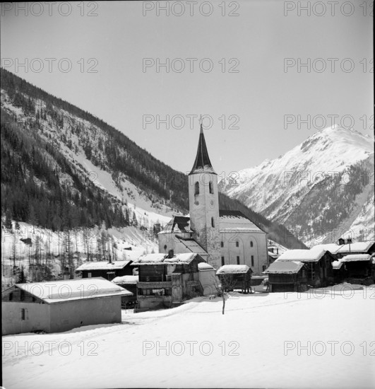 Blatten, Lötschental, 1940.