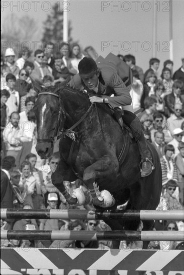 CSIO St. Gallen 1978: Rolf Theiler and Cromwell III.