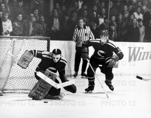 René Kiener, keeper SC Bern, 1969.