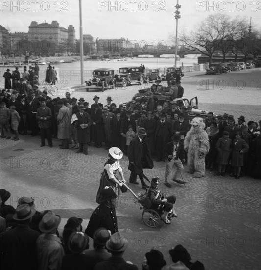 Sechselaeuten in Zurich, circa in 1937.
