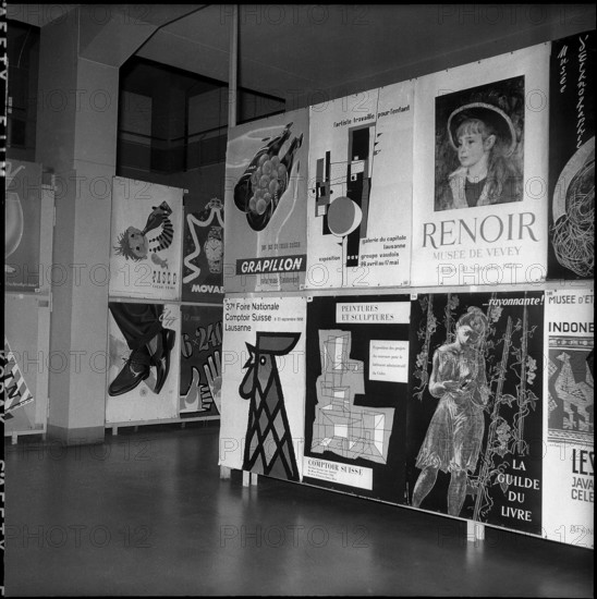 Exhibition Schweizer Plakate, Kunstgewerbemuseum.