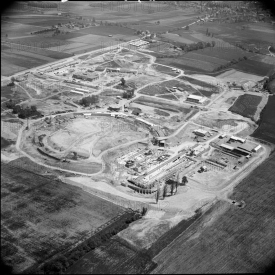 CERN building site 1956.